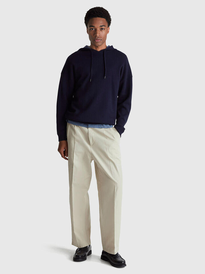 SWEATER W/HOOD Men image number 3